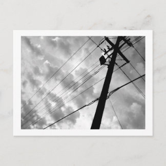 Postal de nubes eléctricas