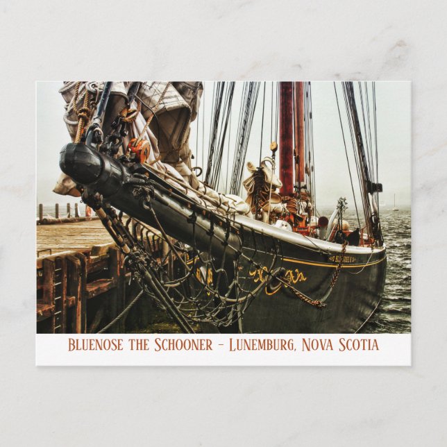 Postal de Nueva Escocia (Anverso)