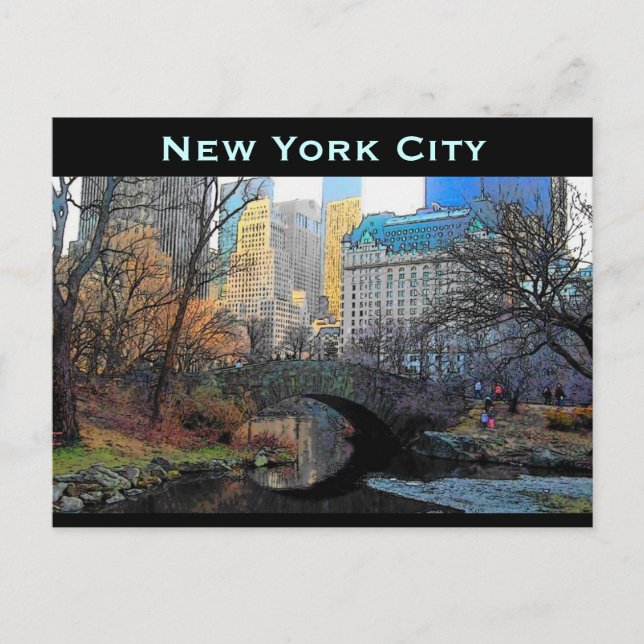 Postal de Nueva York (Anverso)