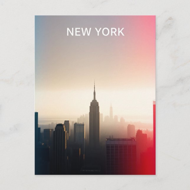 Postal de Nueva York (Anverso)
