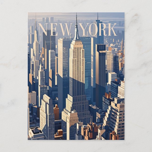 Postal de Nueva York (Anverso)