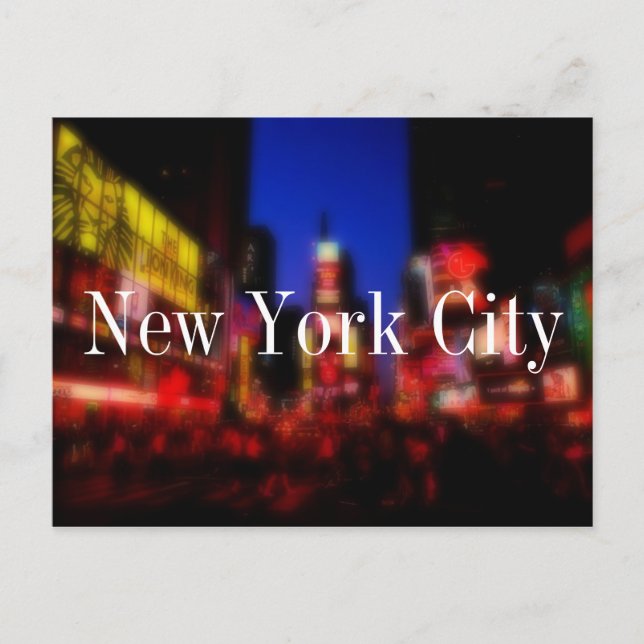 Postal de Nueva York (Anverso)