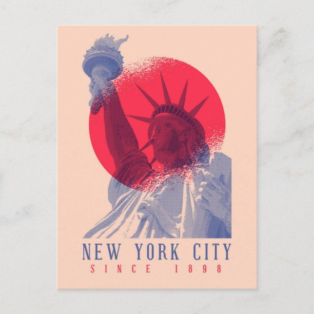 Postal de Nueva York (Anverso)