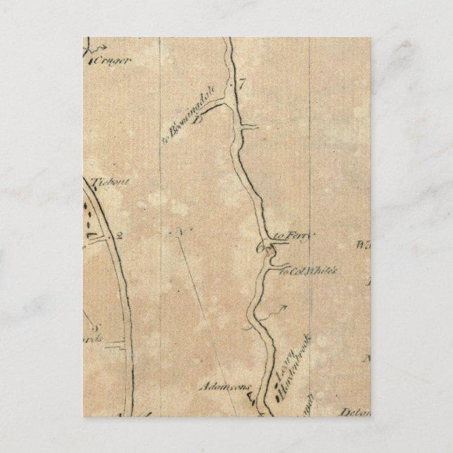 Postal De Nueva York a Stratford 1 (Anverso)