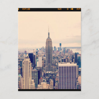 Postal de Nueva York del Empire State Building