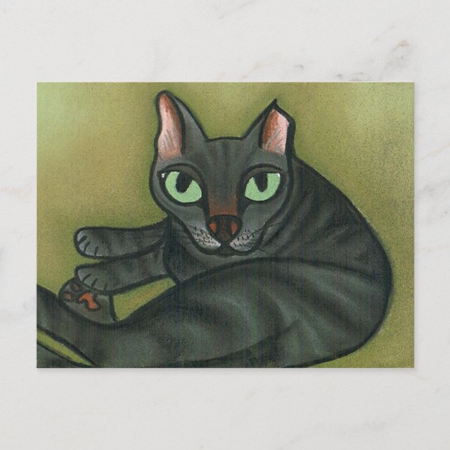 Postal de NURTURA de Gato Feral (Anverso)