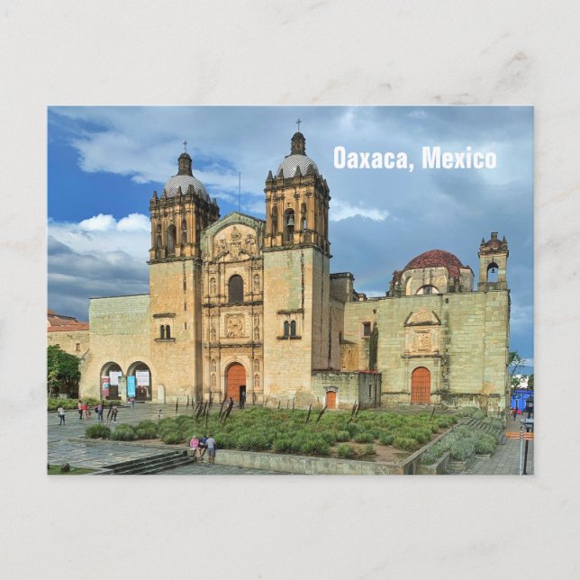 Postal de Oaxaca, México (Anverso)