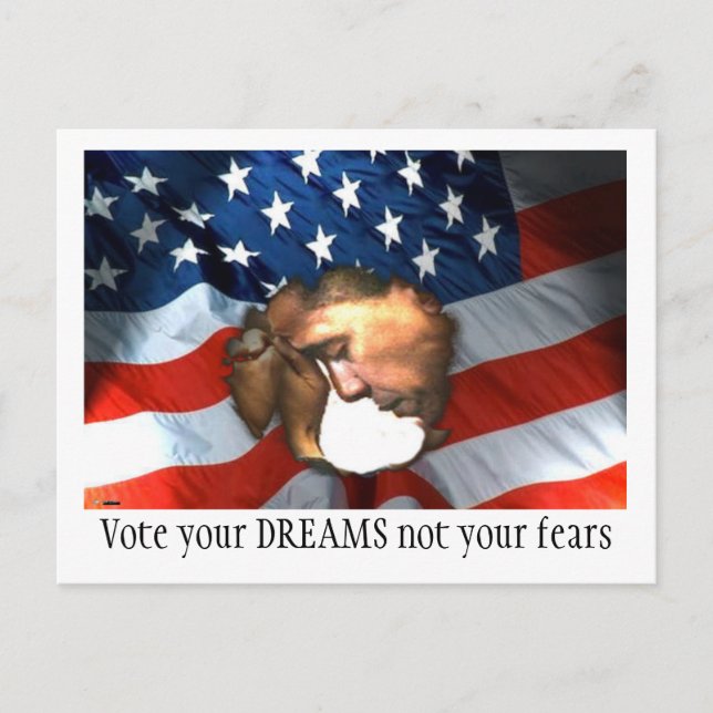 Postal de Obama (Anverso)