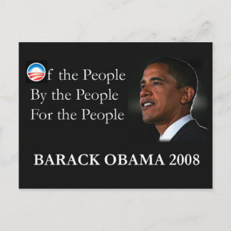 Postal de Obama