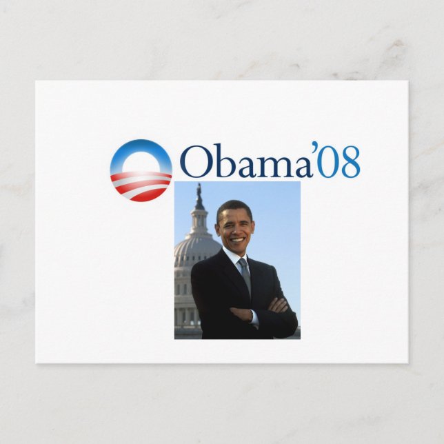 postal de Obama 2008 (Anverso)
