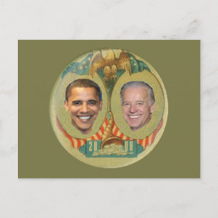 Postal de Obama Biden