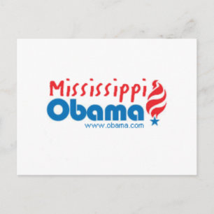 Postal de Obama Mississippi