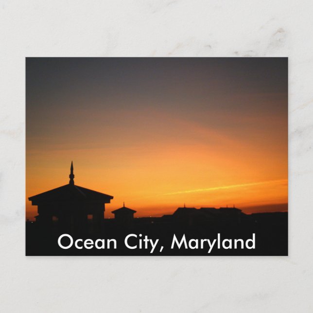 postal de Ocean City View (Anverso)