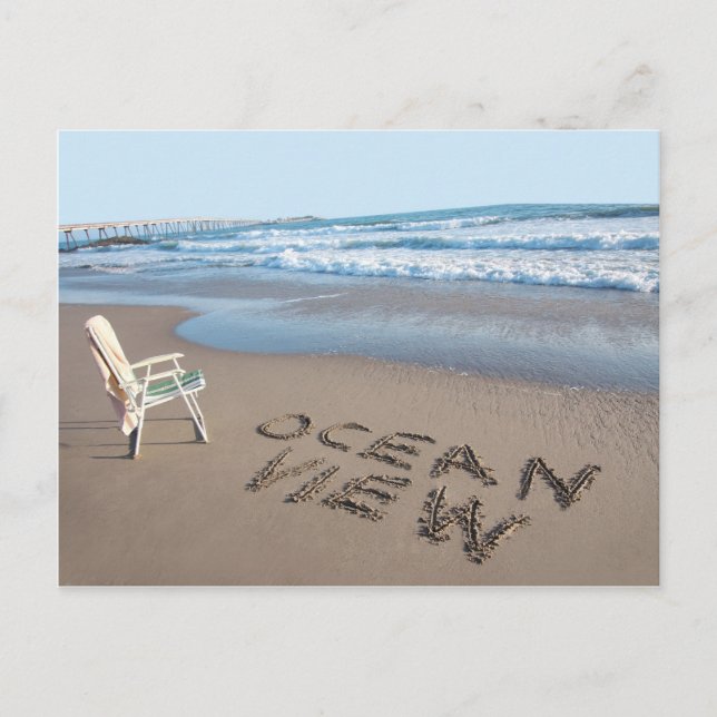 postal de Ocean View (Anverso)