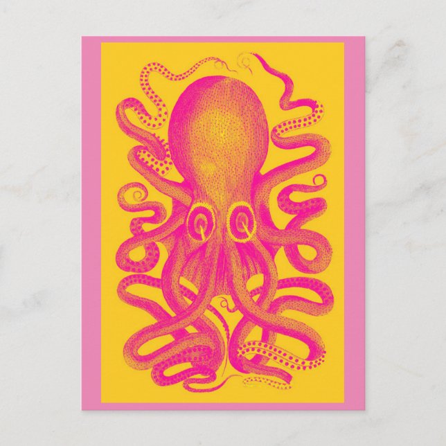 Postal de Octopus (Anverso)