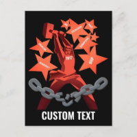 Postal de octubre de 1917