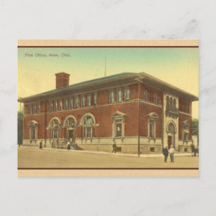 Postal de oficina postal de Akron Ohio