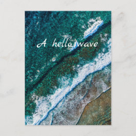 Postal de olas de Ocean Water Beach