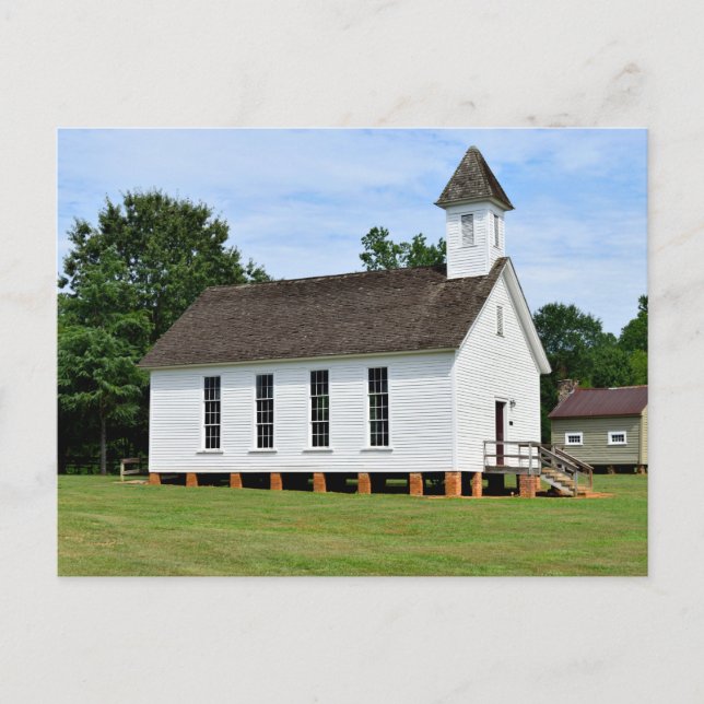 Postal de Old Country Church (Anverso)