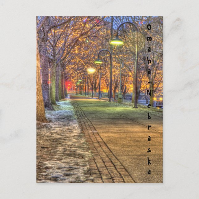 Postal de Omaha Nebraksa (Anverso)
