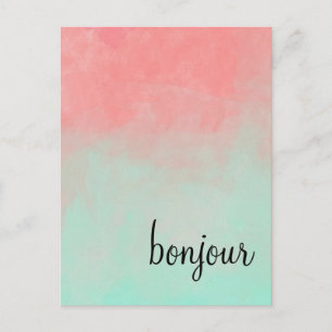 Postal de Ombre Bonjour