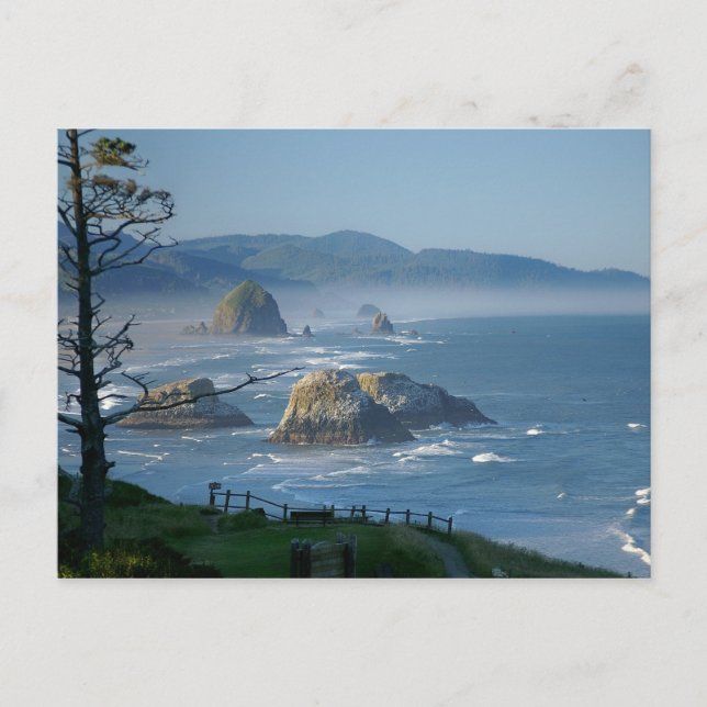 Postal de Oregon (Anverso)
