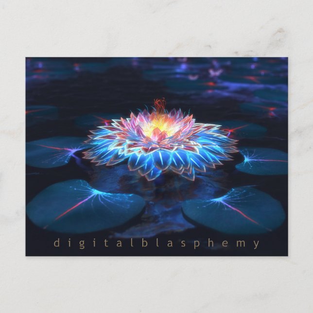 Postal de oro (noche) (Anverso)