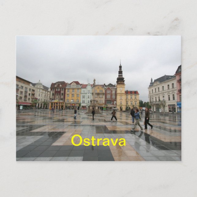Postal de Ostrava (Anverso)