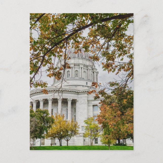 Postal de otoño de MO Capitol (Anverso)