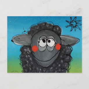postal de 'oveja negra'
