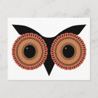 postal de Owl Eyes personalizado