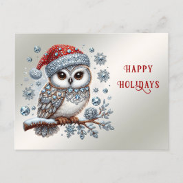Postal de Owl navidades