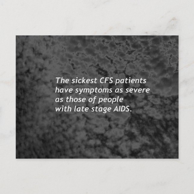 postal de pacientes con SFS de dreambirdie (Anverso)