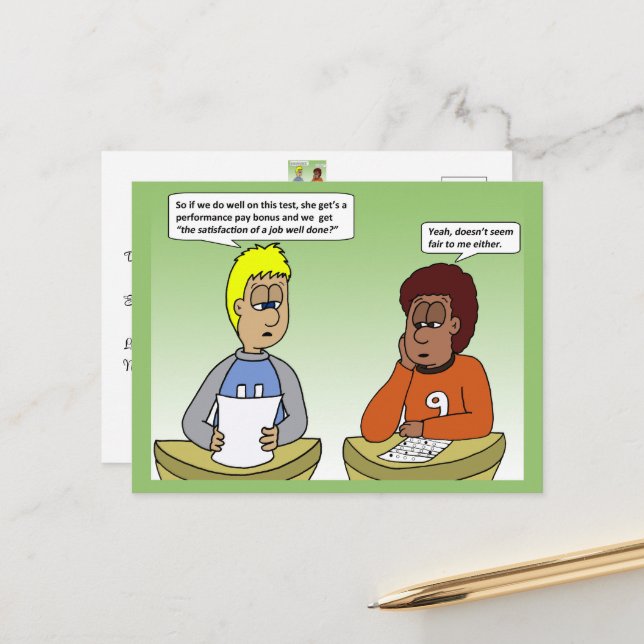 Postal de pago de rendimiento (Anverso/Reverso In Situ)