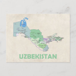 Postal de país de Uzbekistán