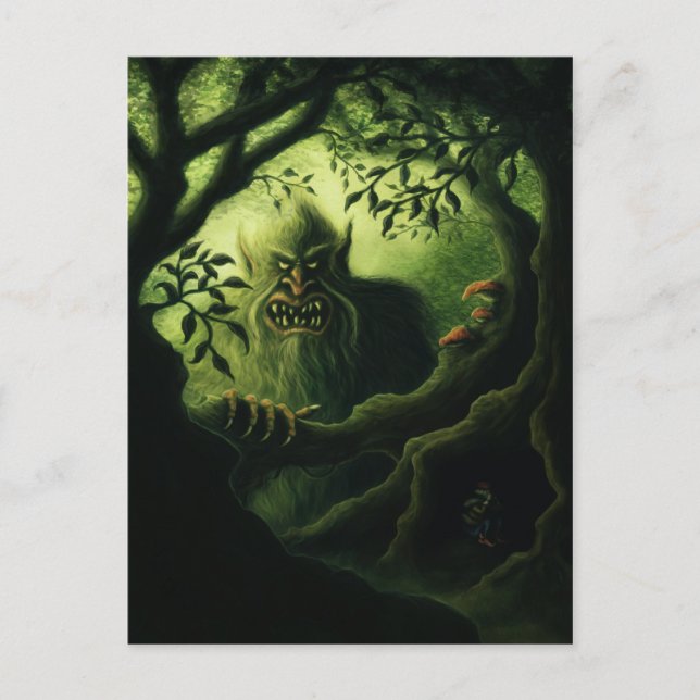 postal de país troll (Anverso)