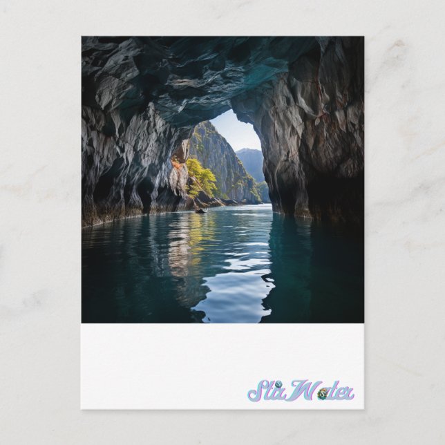 postal de paisaje natural (Anverso)