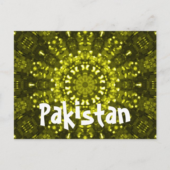 Postal de Pakistán (Anverso)