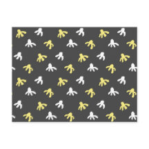 Postal de palomitas (amarillo gris oscuro y manteq