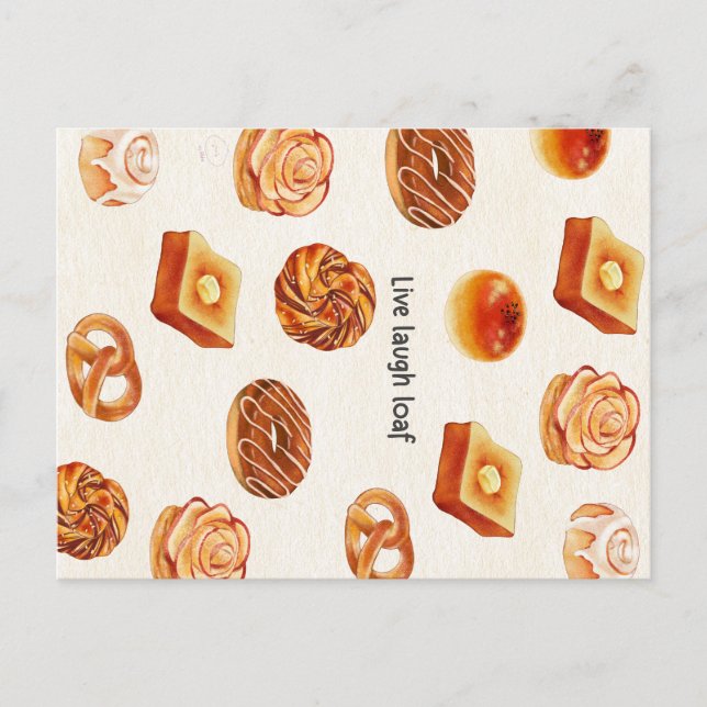 Postal de pan (Anverso)