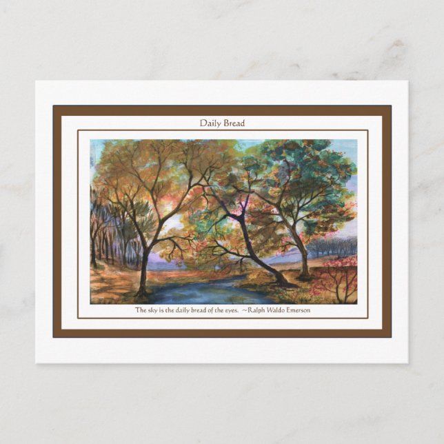 Postal de pan diario (Anverso)