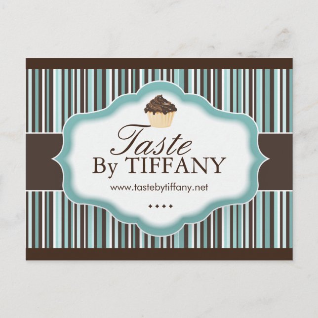 Postal de panadería personalizado (Anverso)