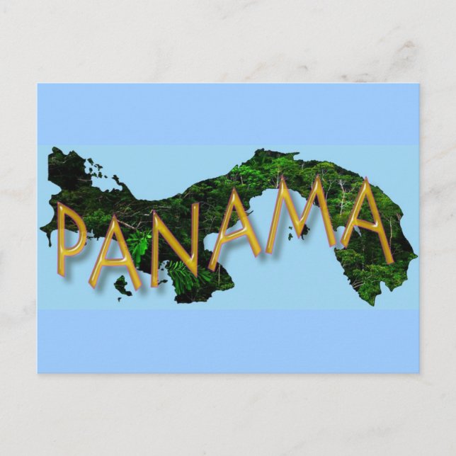 Postal de Panamá (Anverso)