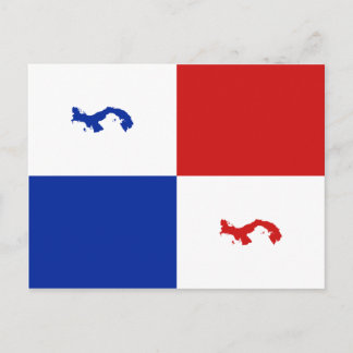 Postal de pancartas de Panamá
