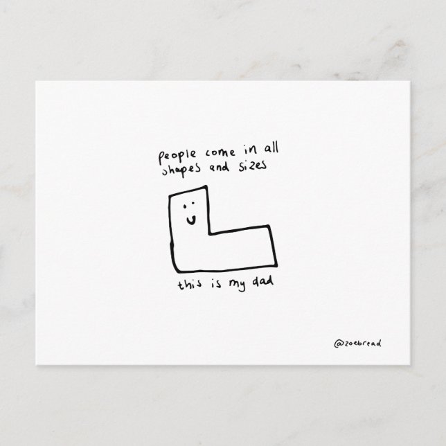 postal de papá (Anverso)