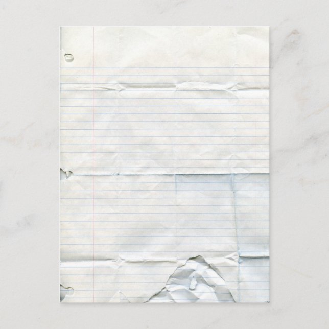 Postal de papel portátil (Anverso)