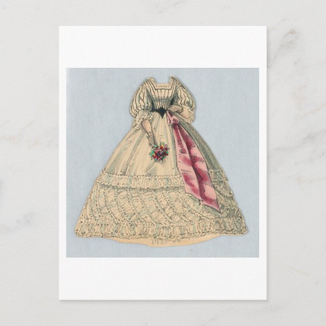 Postal de papel Vintage Jenny Lind (Anverso)