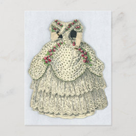 Postal de papel Vintage Jenny Lind