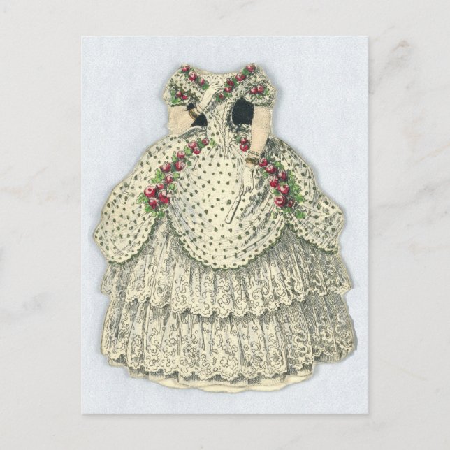 Postal de papel Vintage Jenny Lind (Anverso)