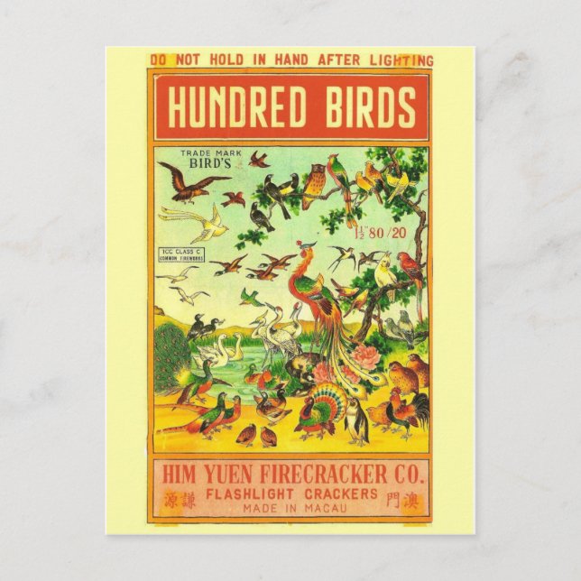 Postal de paquete de pirateo vintage (Anverso)